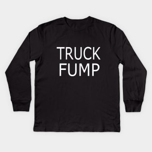 Truck Fump Kids Long Sleeve T-Shirt